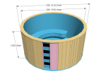 Ø 1,91/2,11 m  V 1,00m