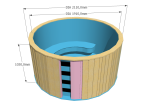 Ø 1,91/2,11 m, V 1,0m