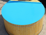 Kaďa  Ø 2,11m Čierna - Šedá