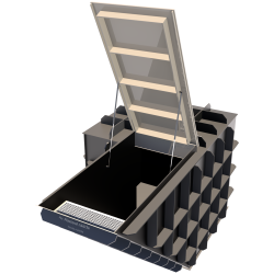 D-2,0m x Š-2,0m x V-2,25m