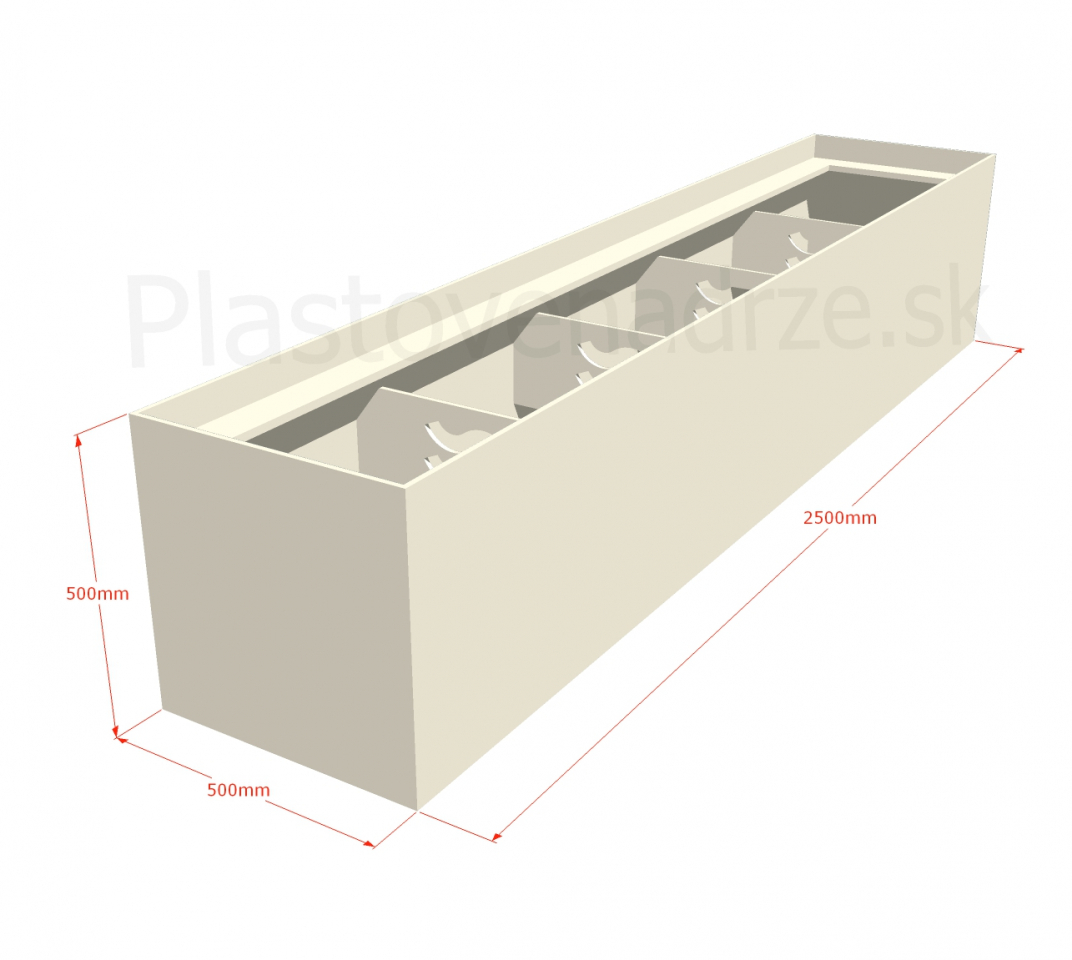Terasový kvetináč