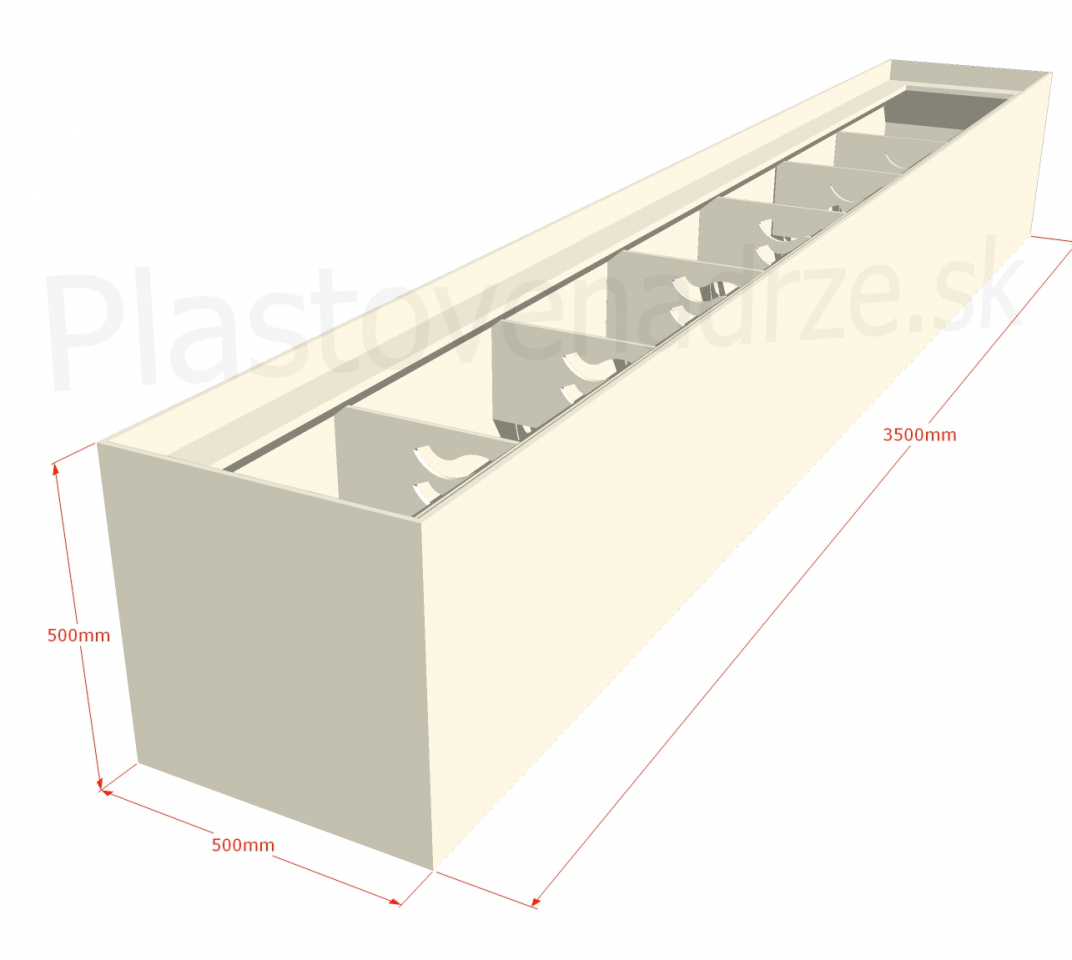 Terasový kvetináč