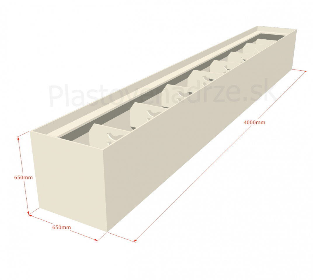 Terasový kvetináč