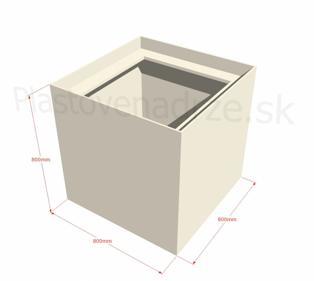 Terasový kvetináč