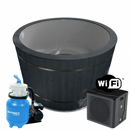 Kaďa 180cm - Set Antracit - Šedá