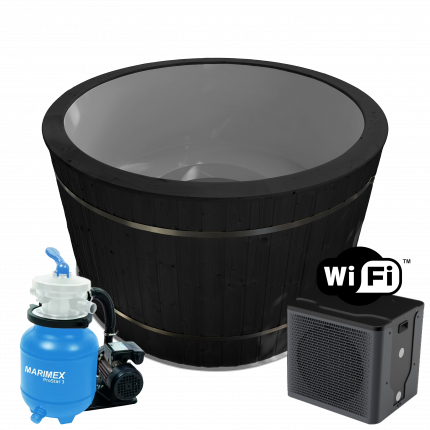 Kaďa 180cm - Set Čierna - Šedá