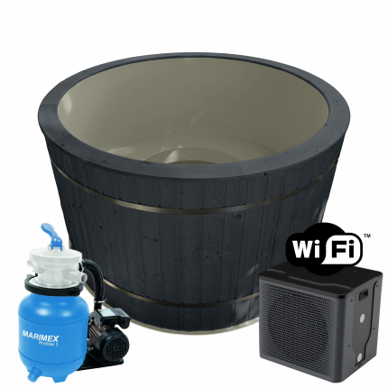 Kaďa 180cm - Set Antracit - Béžová