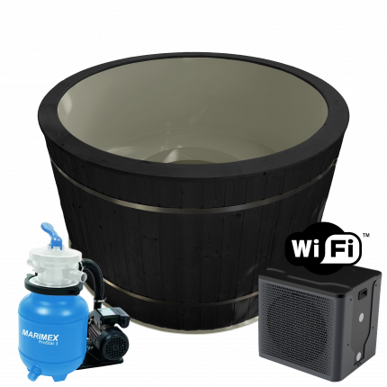 Kaďa 180cm - Set Čierna - Béžová