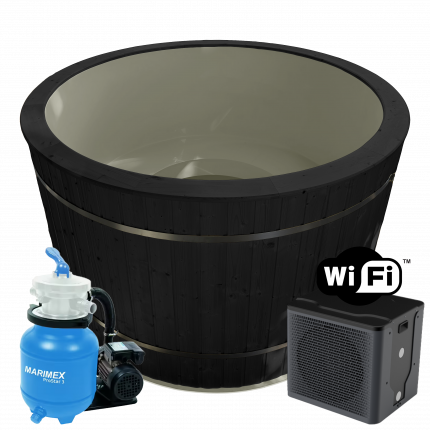 Kaďa 210cm - Set Čierna - Béžová